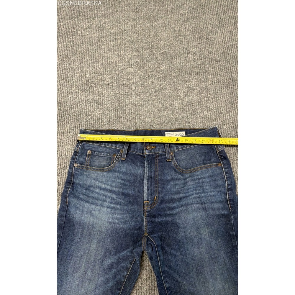 Cremieux Men's Premium Denim Slim Fit Dark Wash Blue Jeans Sz 34x30 - Picture 5 of 8